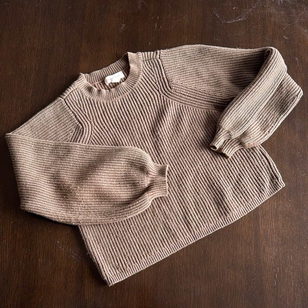 Treasure & Bond Ribbed Knit Pullover